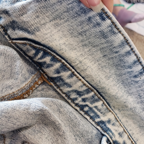 Jean jacket ASOS size Small Long - Picture 9 of 13